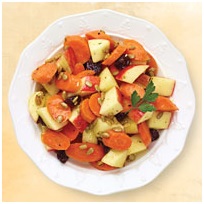 Carrot Apple & Cherry Salad
