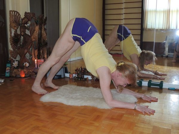 Makara Adho Mukha Svanasana
