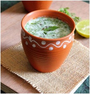 Masala Chaas (Masala buttermilk) for summer