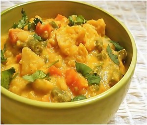 Mixed Vegetable Korma