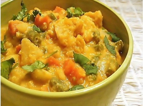 Mixed Vegetable Korma