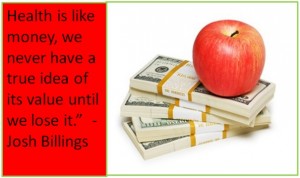 Health is like money