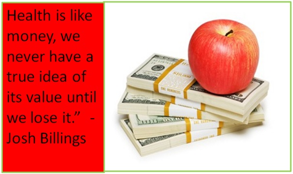 Health is like money