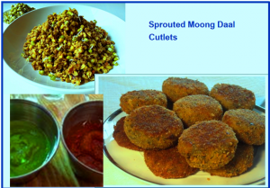 Sprouted Moong Daal