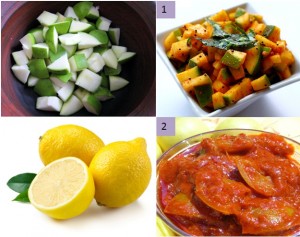 INSTANT MANGO AND LEMON SPICY PICKELS