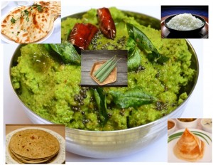 RIDGE GOURD SKIN CHUTNEY