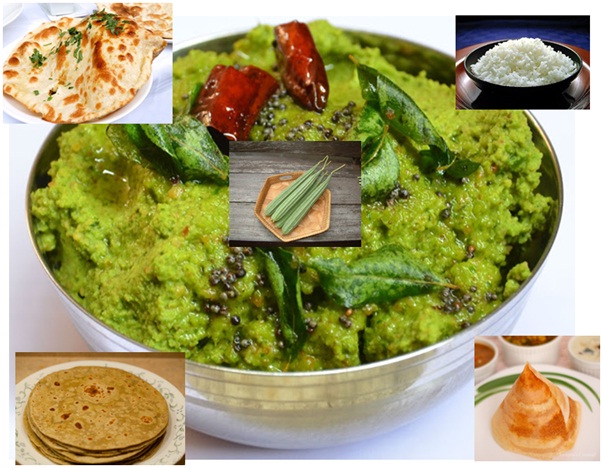 RIDGE GOURD SKIN CHUTNEY
