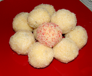 Coconut laddu