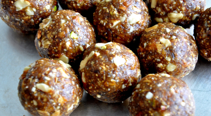 Dry fruit laddu