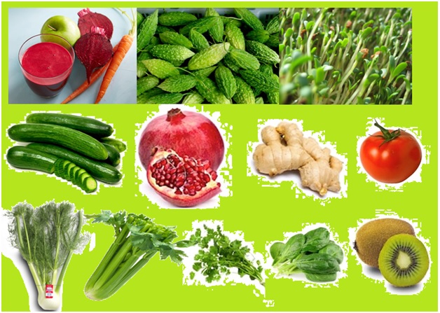 Green Juices to rebuild blood