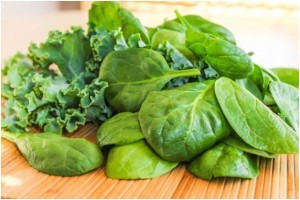 GREENS-KALE & SPINACH