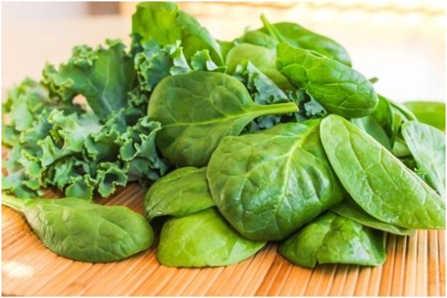 GREENS-KALE & SPINACH