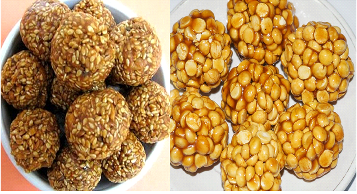 Sesame & Peanut laddo