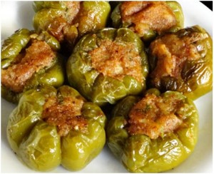 Stuffed Capsicum Curry