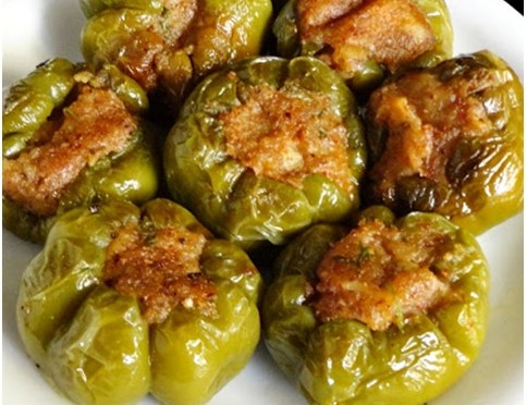 Stuffed Capsicum Curry