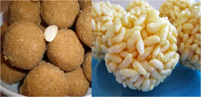 Wheat flour & Puffed Rice