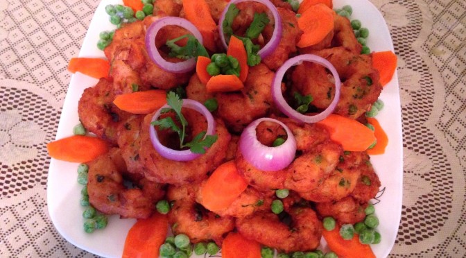 Vegetables Medu Vada - South Indian Style !