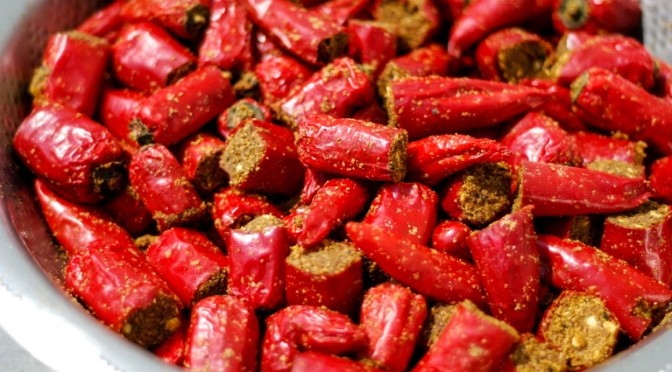 Benarasi red chilli pickle