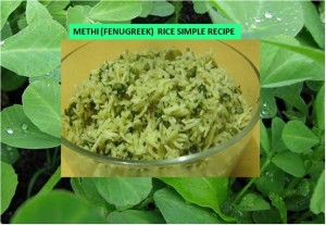 Fenugreek Rice