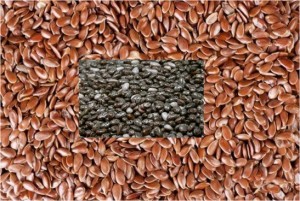 Flax seeds & chia seeds