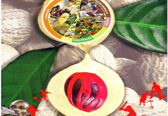 Grenada's food guide: a nutmeg:
