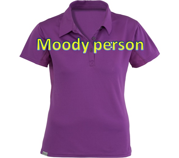 Moody Person