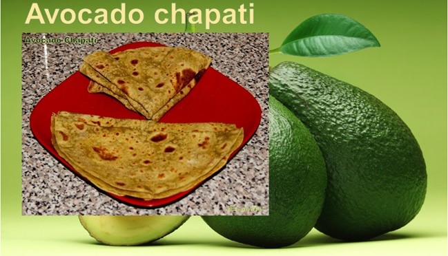 AVOCADO CHAPATI RECIPE