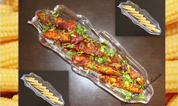 Baby Corn Manchurian