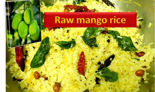 RAW MANGO RICE (MANGO CHITRANNA)