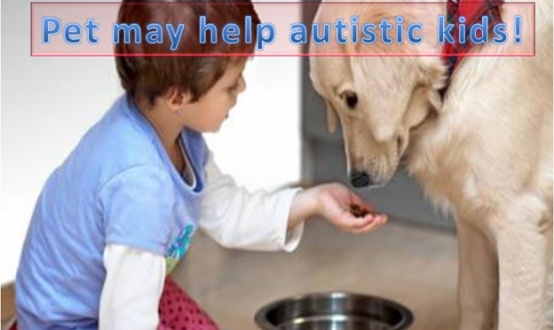 Pets may help autistic kids