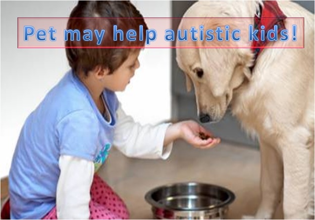 Pets may help autistic kids