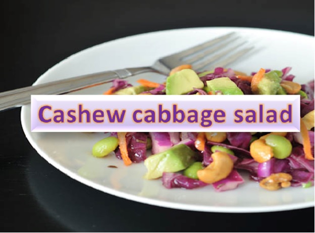 Cashew Cabbage Salad