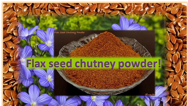 Flax Seed Chutney Powder