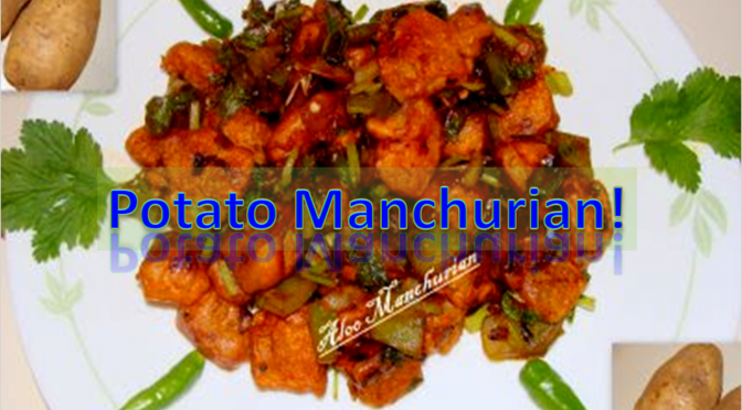 Potato manchurian