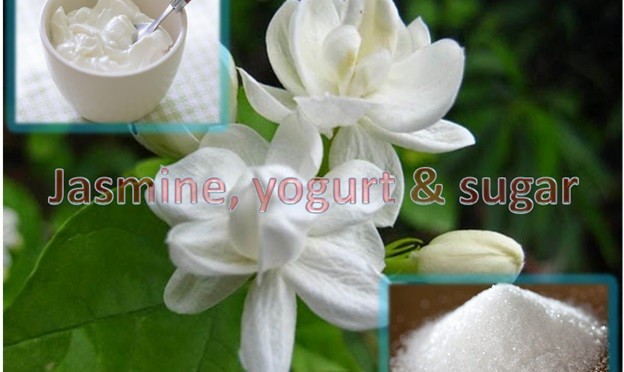 Jasmine, Yogurt and Sugar Mask