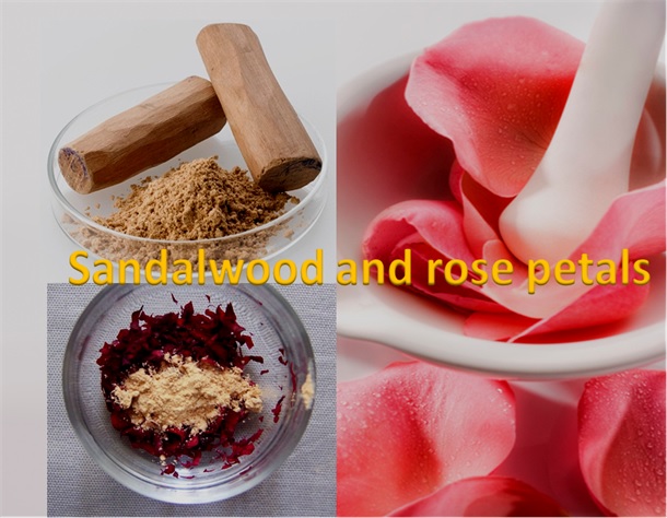 Sandalwood and Rose Petals Mask