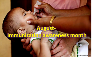 August - Immunization Awareness Month