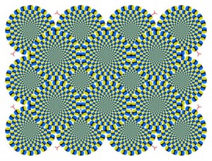Are these circles are moving or not?