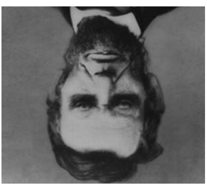 Does Lincoln’s face look normal?
