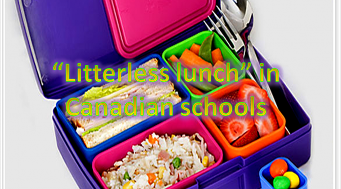 Litterless Lunch