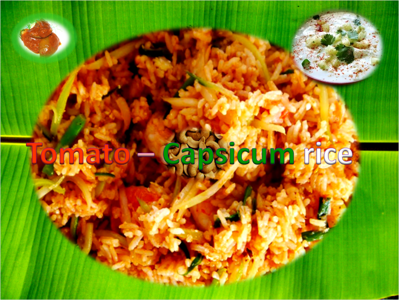 Tomato Capsicum Rice