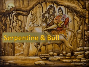 Three coiled serpent around the neck: What it symbolizes?