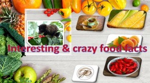 Interesting and Crazy Food Facts