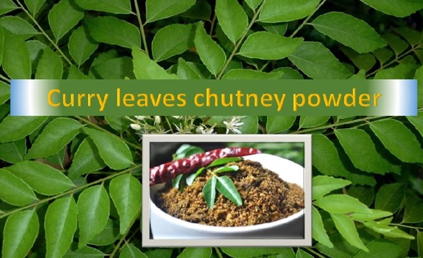 Curry Leaves Chutney Powder