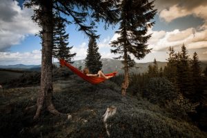 Relaxing during menstrual cycle