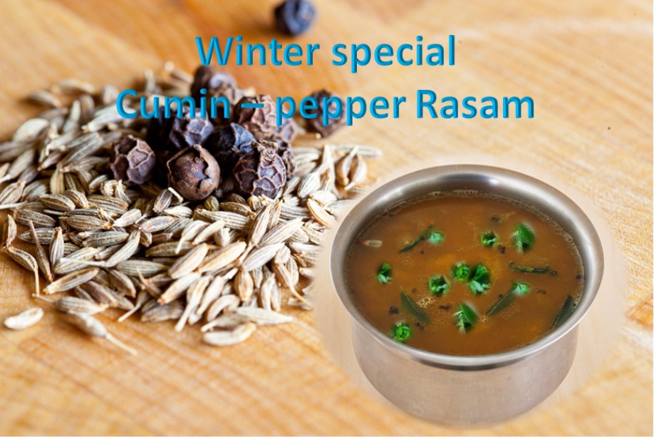 Cumin pepper rasam