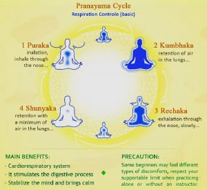 Surya bedha pranayama