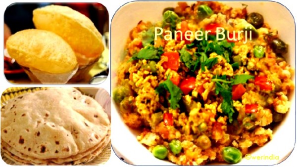 Paneer burji recipe