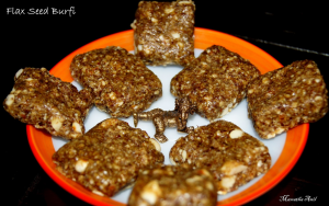 Flax Seed Burfi