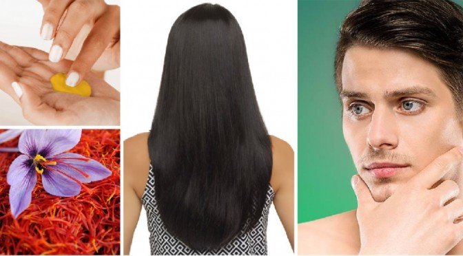 Saffron for skin and hair